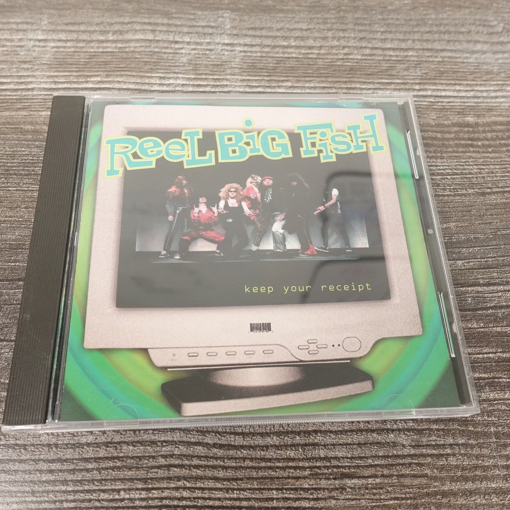 Reel Big Fish Keep Your Receipt CD EP 1997 Mojo Records Ska Punk